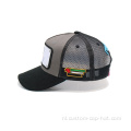 3D geborduurd logo zwarte mesh cap